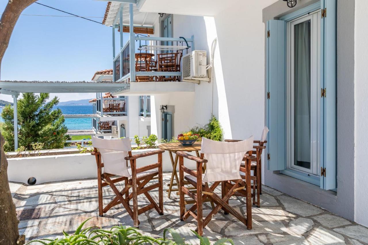 Milia Beach Apartments Paralia Milia 外观 照片