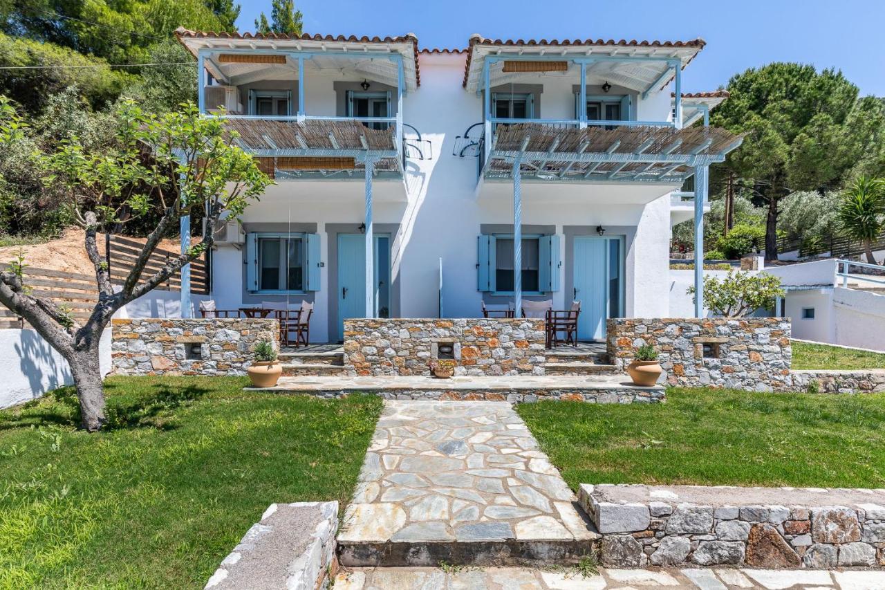 Milia Beach Apartments Paralia Milia 外观 照片