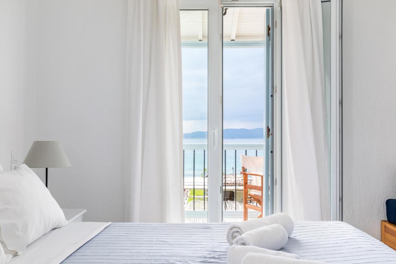 Milia Beach Apartments Paralia Milia 外观 照片